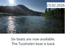 Six beats are now available. The Tussholen beat is back  23.02.2026