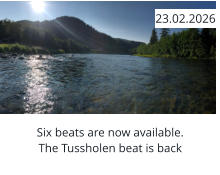 Six beats are now available. The Tussholen beat is back  23.02.2026